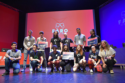 Alumn@s de Animación 3D y Videojuegos de la EISV premiados en la Faro Gaming 2019