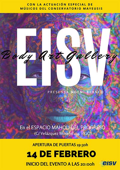 EISV Body Art Gallery Body Painting 14 febrero 2020