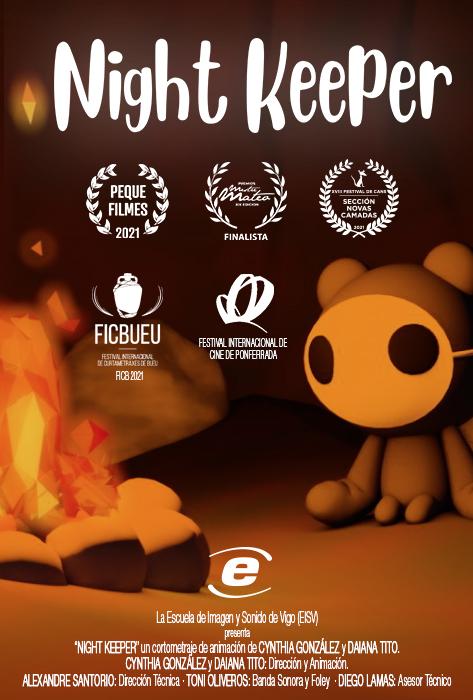 Night Keeper de EISV seleccionado en el Festival Internacional de Cine de Ponferrada
