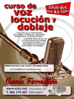 Curso de Voz, Locución y Doblaje 2014-2015.