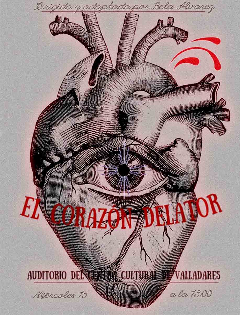 EISV presenta la obra de teatro El corazon delator en el Auditorio de Valladares